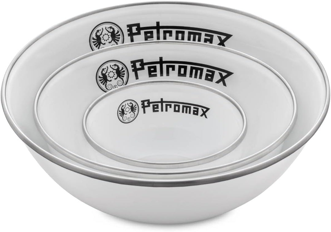 Petromax Emaille Schalen weiss 2 Stück (1 Liter)