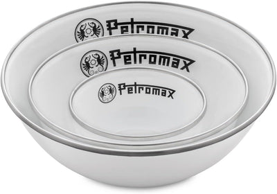 Petromax Emaille Schalen weiss 2 Stück (1 Liter)