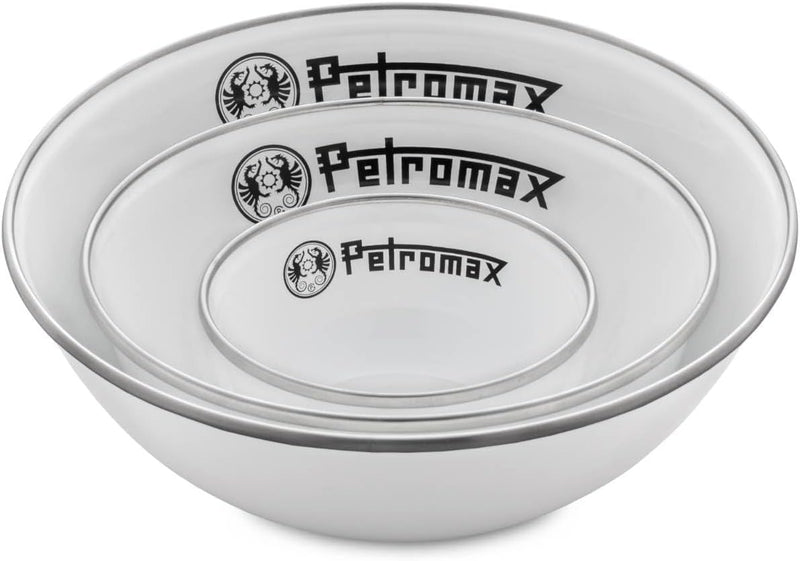 Petromax Emaille Schalen weiss 2 Stück (1 Liter)