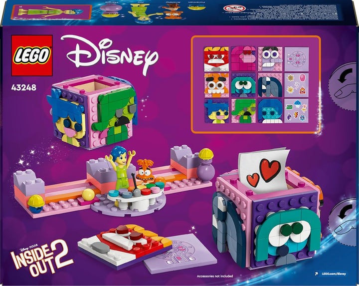 LEGO ǀ Disney Alles Steht Kopf 2 Stimmungswürfel von Pixar, Bauset zum Film für Kinder mit den Chara