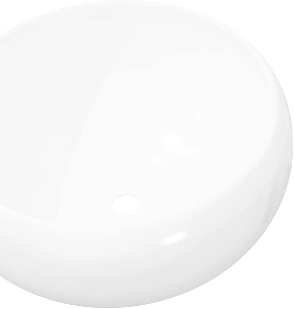 vidaXL Waschbecken Keramik Weiss 40x15cm Waschtisch Waschplatz Waschschale, Weiss