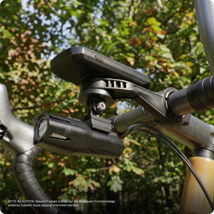TUSITA Halterung Kit Kompatibel mit Garmin Edge GPS Fahrradcomputer, für Scheinwerfer Kamera, 010-13