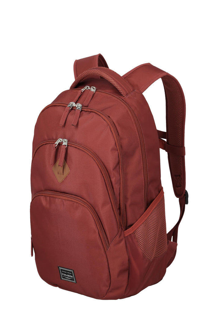 Travelite Handgepäck Rucksack, Laptop Rucksack 15,6 Zoll, BASICS, Daypack, Tagesrucksack mit vielen