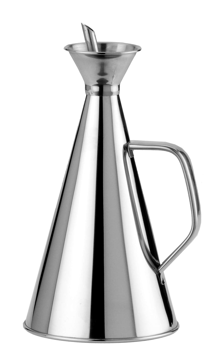 Ilsa 383 – Ölkanne, Edelstahl, silberfarben 1 l Silber 1000 ml, 1000 ml