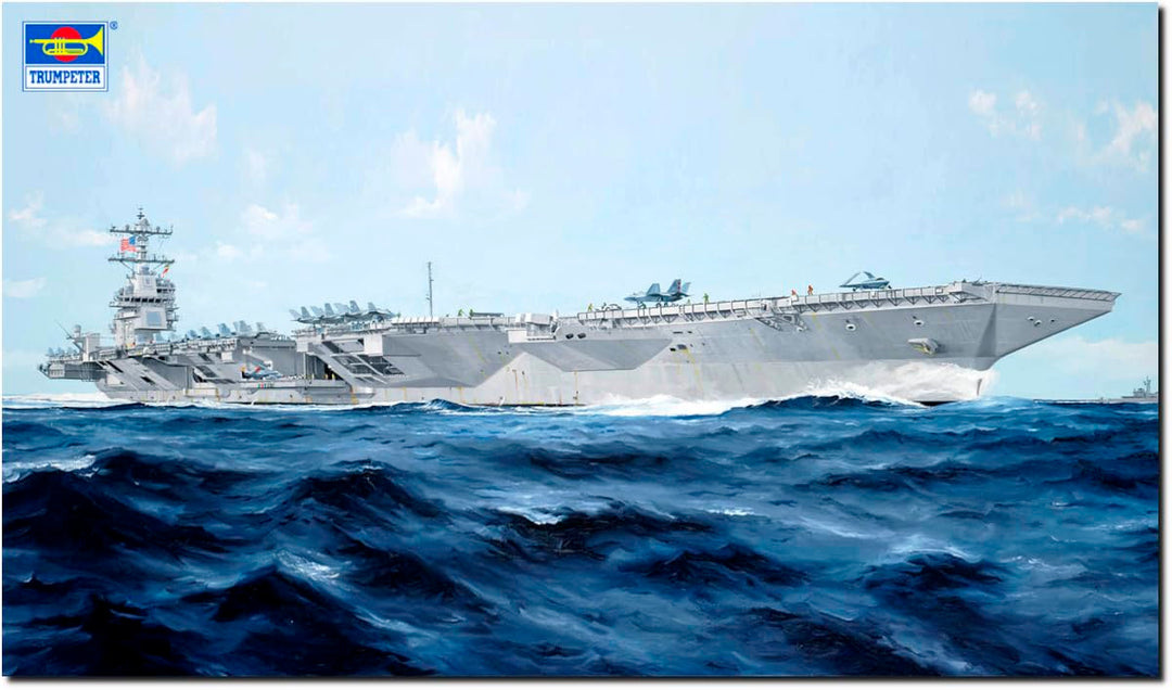 Trumpeter 755638-1/350 USS Gerald R. Ford CVN-78 - Massstab 1:350