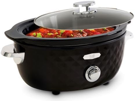FRITEL Slow Cooker SC 2290 - Elektrischer Schmortopf/Crock Pot - 5,5 l - 210 W - 4 bis 8 Pers. - Ker