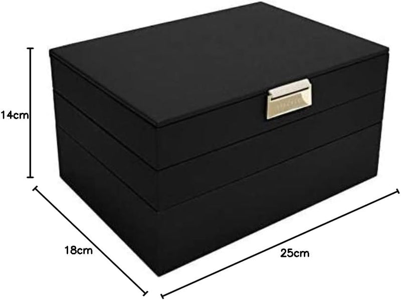 Stackers Schwarz Klassisch Schmuckschatulle -3, Schwarz