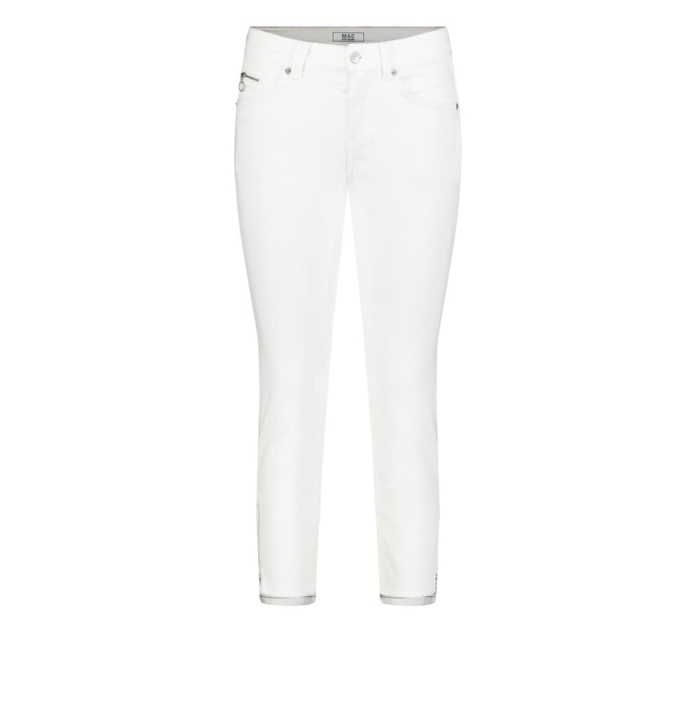 Mac - Damen 5-Pocket Jeans, Rich Slim (5755-90-0389L) 38W / 28L Weiss, 38W / 28L Weiss