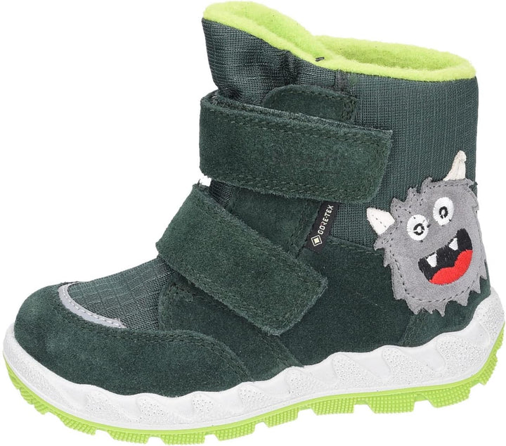Superfit Jungen Icebird Warm Gefütterte Gore-tex Schneestiefel 21 EU Weit Grün Hellgrün 7000, 21 EU