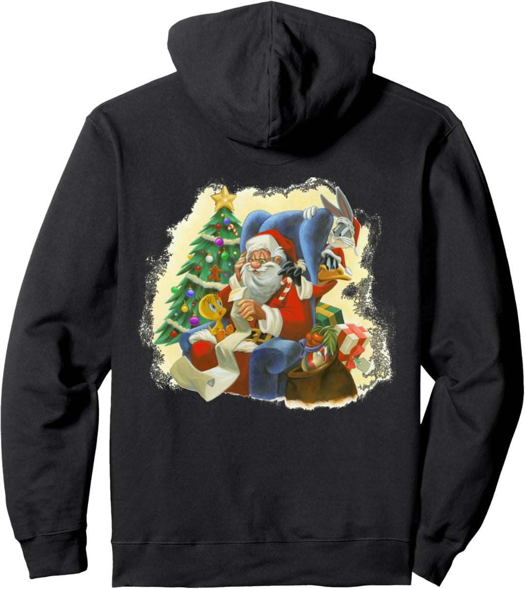 Looney Tunes Kinder Looney Tunes Xmas Santa Pullover Hoodie
