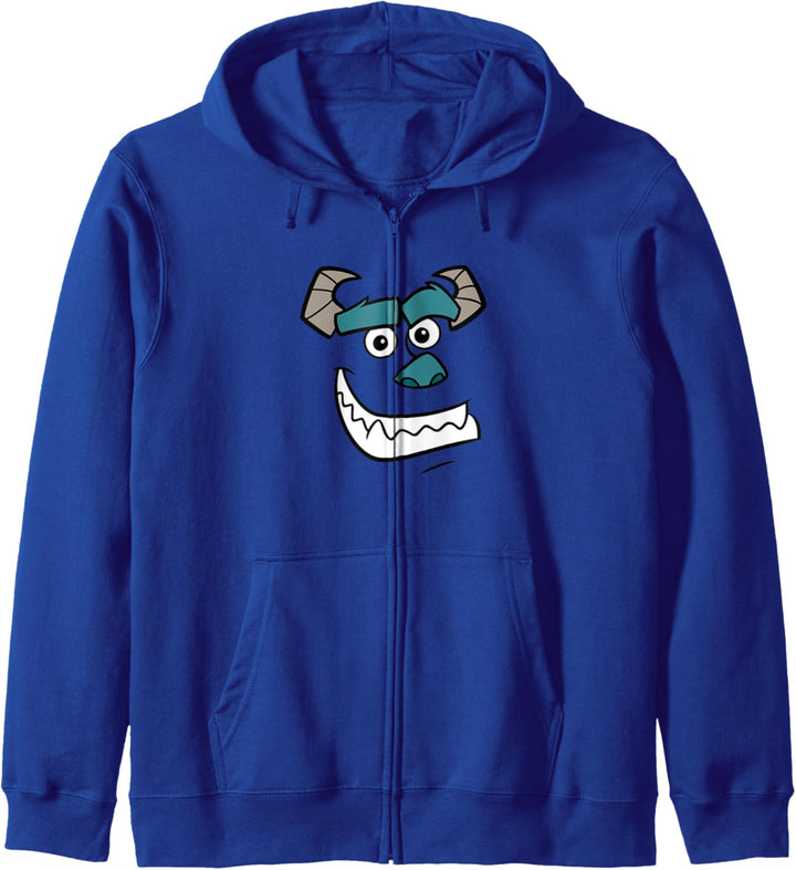 Disney Pixar Monsters Inc. Sulley Face Kapuzenjacke