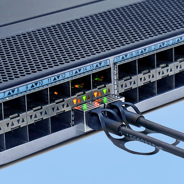 QINIYEK 10GBase-SR SFP+ Transceiver, 10G Multimode SFP+ LC-Modul, 850 nm MMF, bis zu 300 m, kompatib