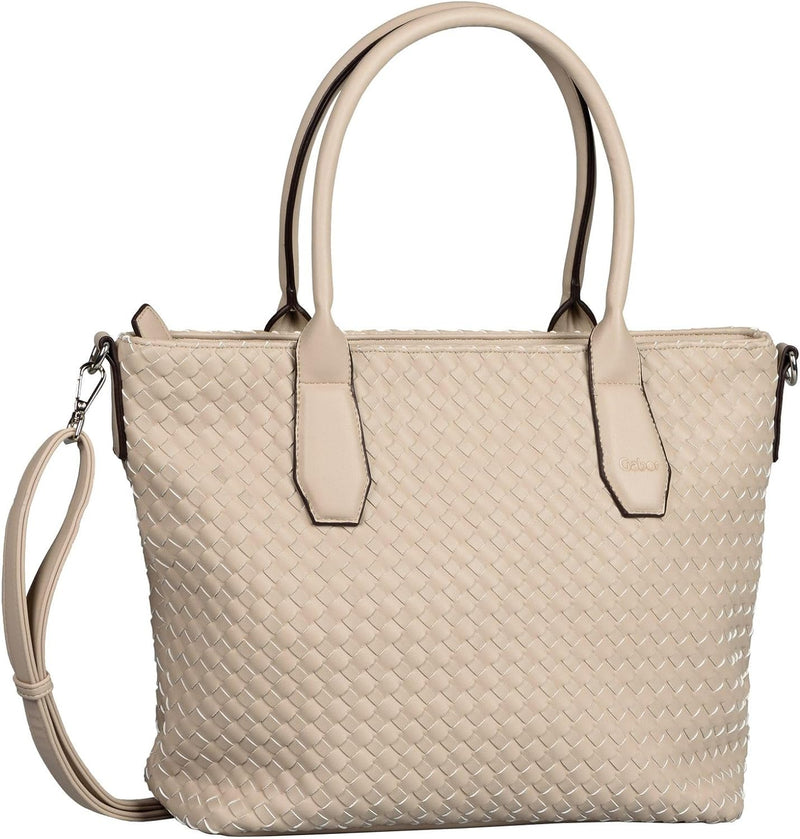 Gabor Emilia Zip Shopper Beige 37 x 14 x 27, Beige 37 x 14 x 27