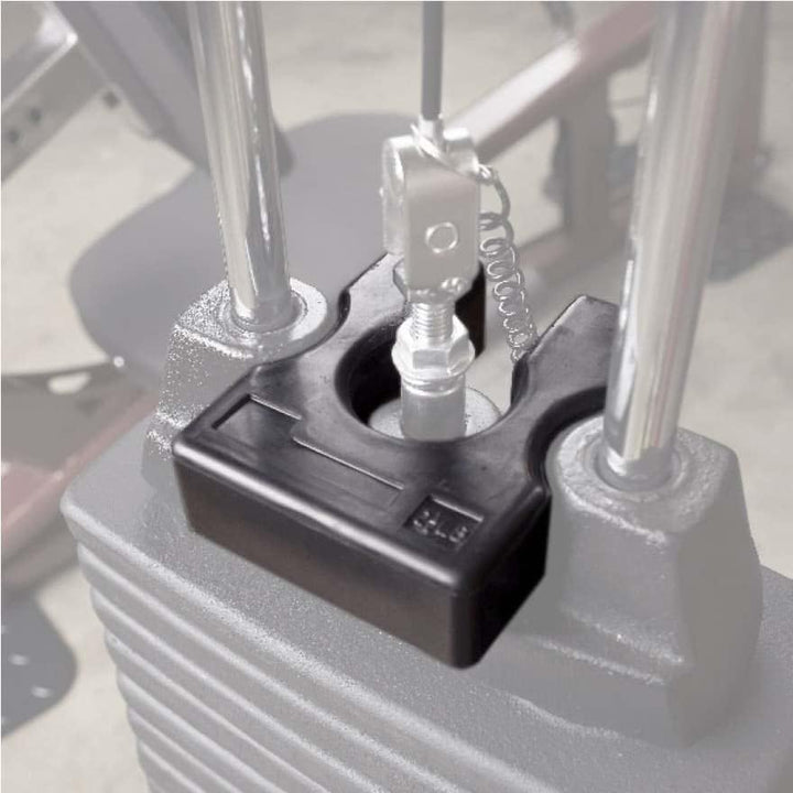 POWER-XTREME Abstufungsadapter für Body-Solid-Steckgewichtspakete | Weight Stack Adapter Plate | Var