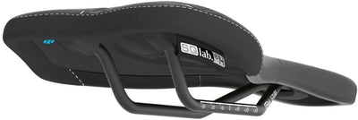 SQlab 611 Ergowave S-Tube, MTB Tech & Trail Fahrradsattel 15 cm Schwarz, 15 cm Schwarz