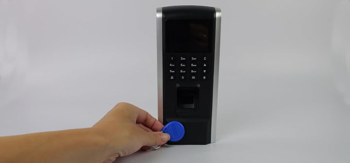 HDWR CTR12 Einstempeln in Der Maschine, Zeiterfassung, Stechuhr mit Fingerabdruck, Passwort und 125k