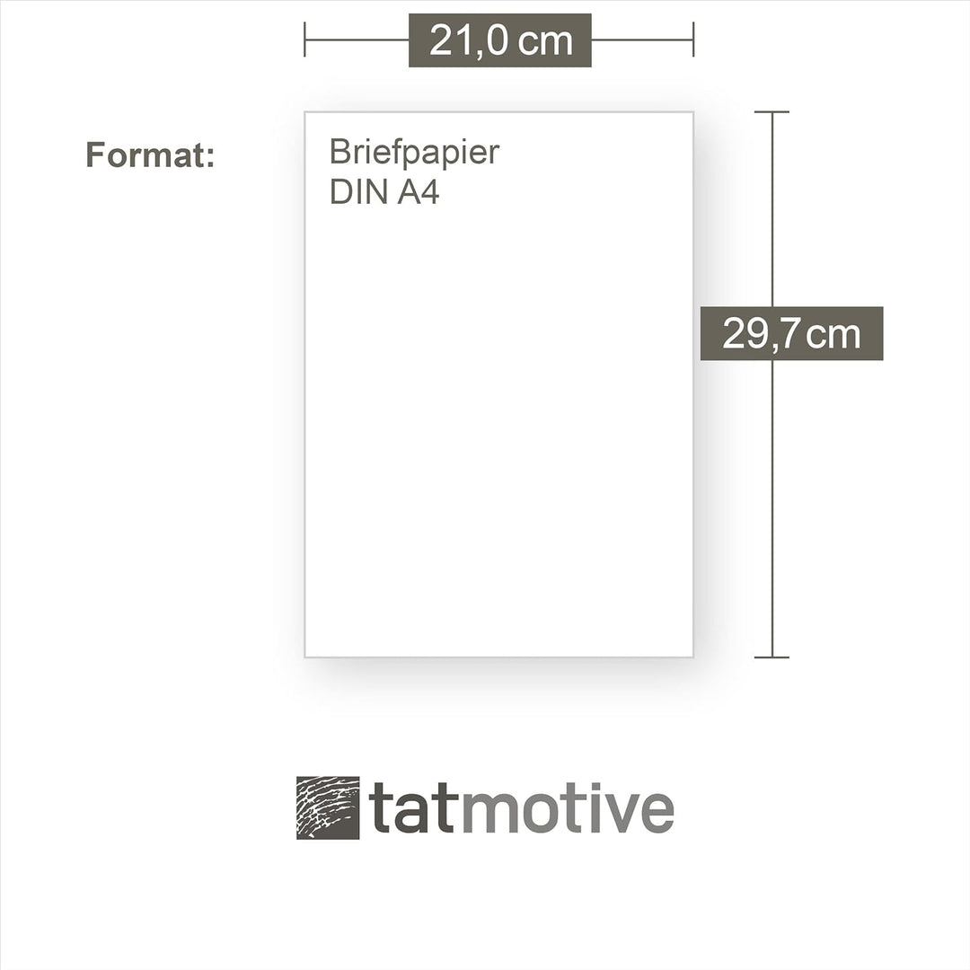 Gala Design 250 Blatt Briefpapier Weihnachten A4, Weihnachtsbriefpapier weihnachtliches Papier, 250