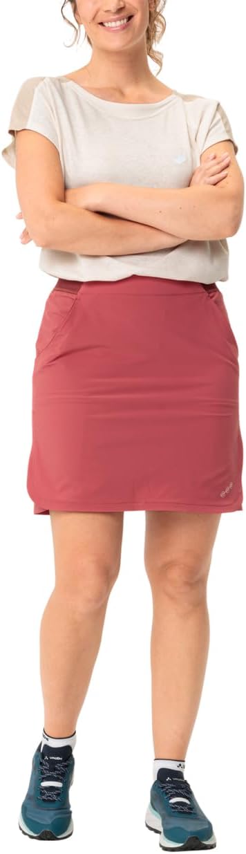 VAUDE Women's Women's Skomer Skort Iv Dress Skirt 34 Brick, 34 Brick