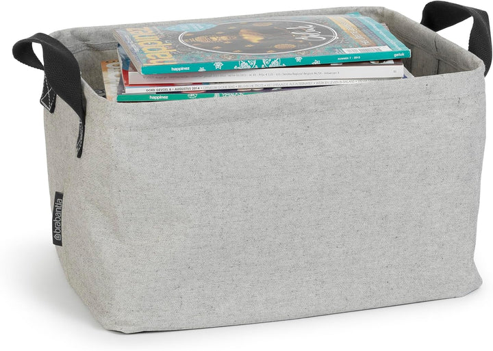 Brabantia - Faltbarer Wäschekorb - Multifunktional, Aufbewahrungsbox für Papier und Spielzeug - Gros