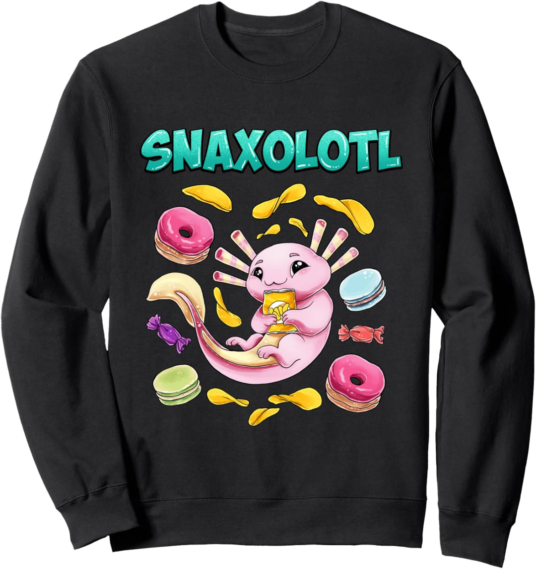 Snaxolotl Axolotl Sweatshirt
