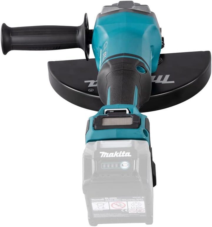 makita GA038GZ Winkelschleifer 40V max. (ohne Akku, ohne Ladegerät), Petrol, Winkelschleifer