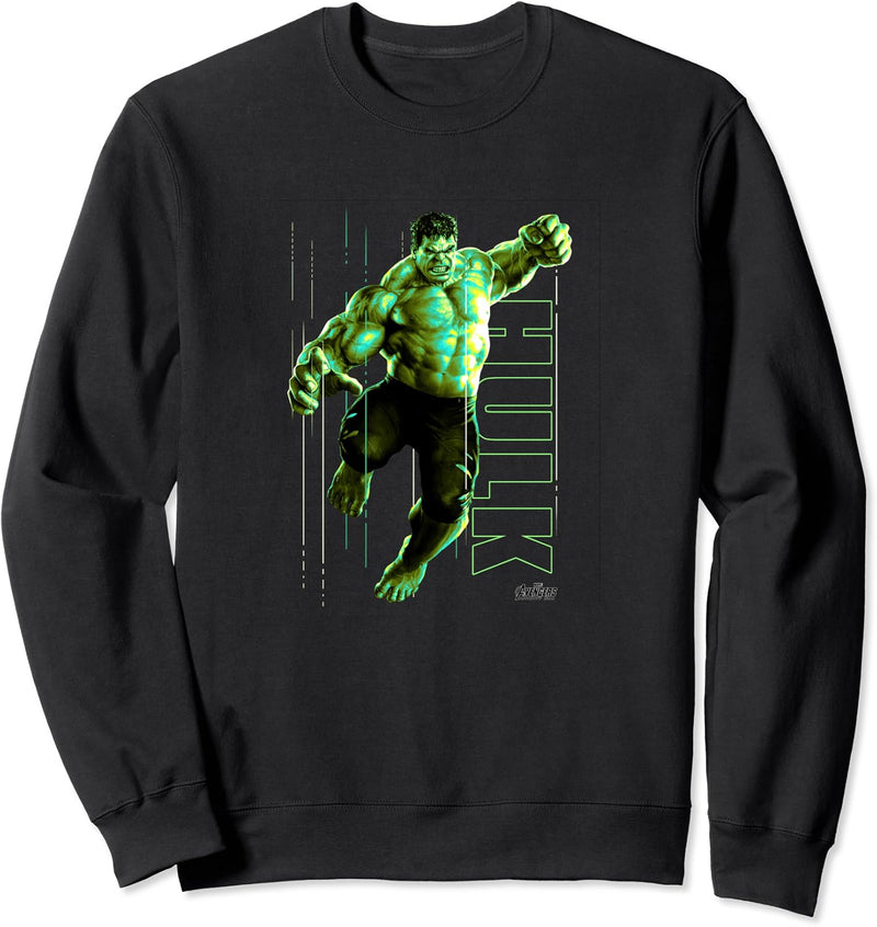 Marvel Infinity War Incredible Hulk Jump Smash Sweatshirt