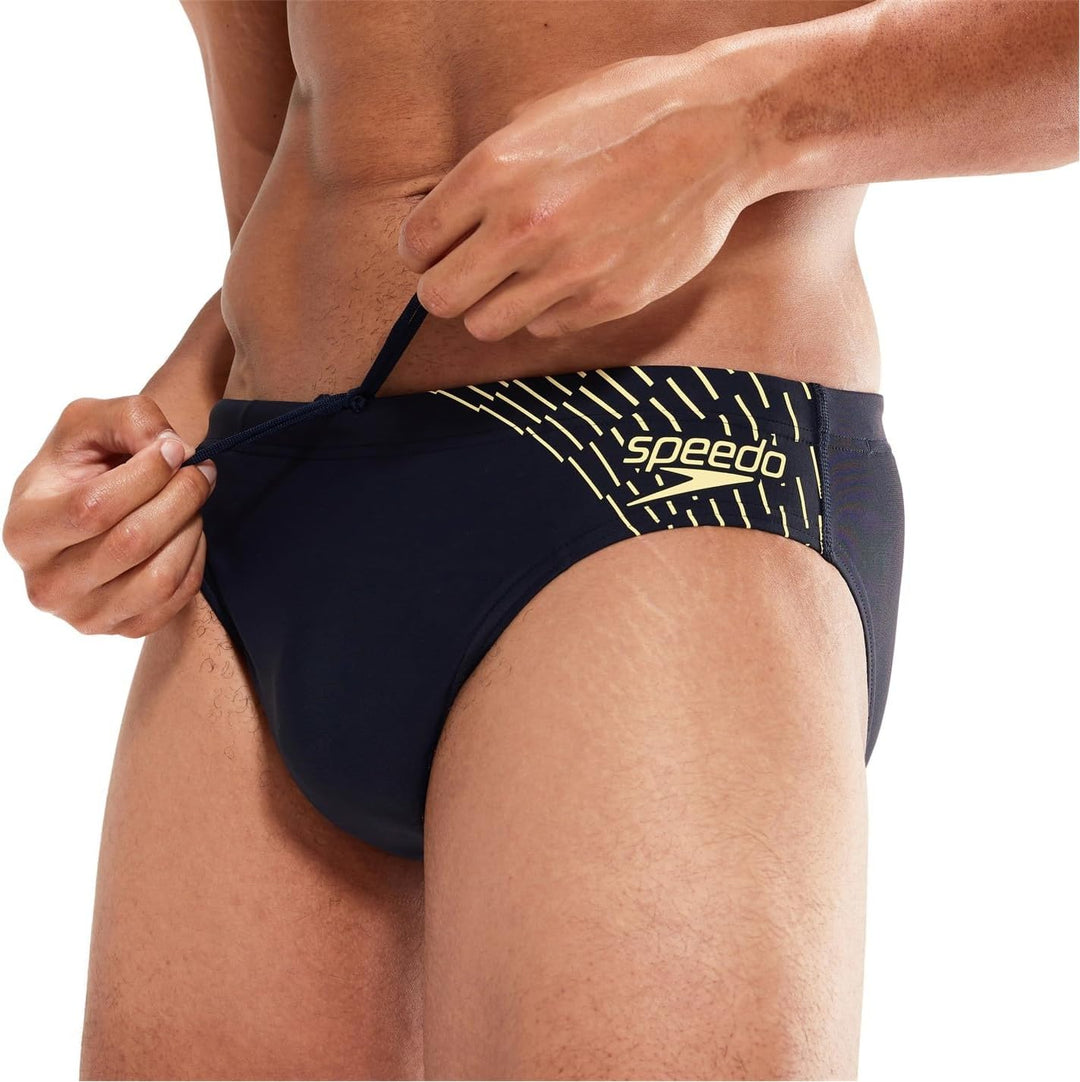 Speedo Medley Logo 7CM BRF AM Navy/Green True Navy/Spritz 3 164 True Navy/Spritz 3, 164 True Navy/Sp