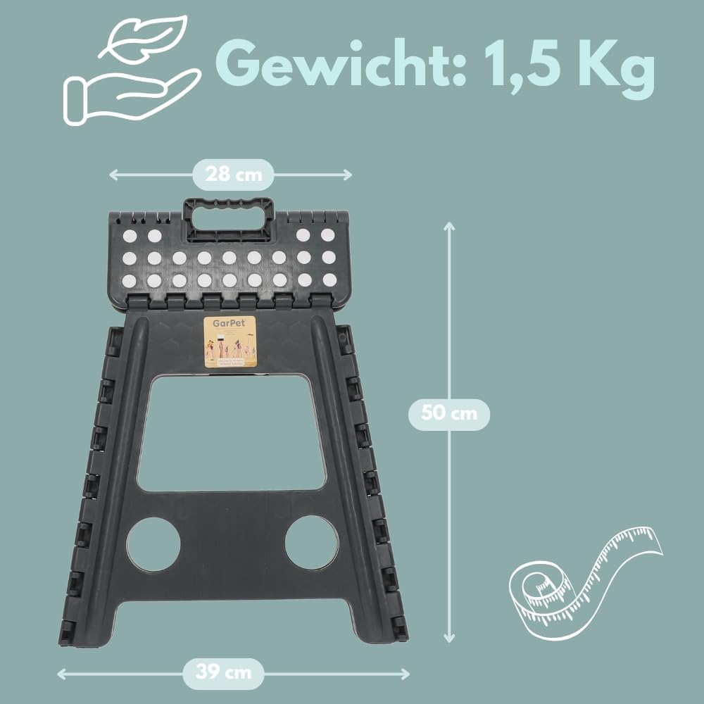 Klapphocker Campinghocker Faltbar Ultraleicht Falthocker Tritthocker Aufstiegshilfe Camping Klapptri
