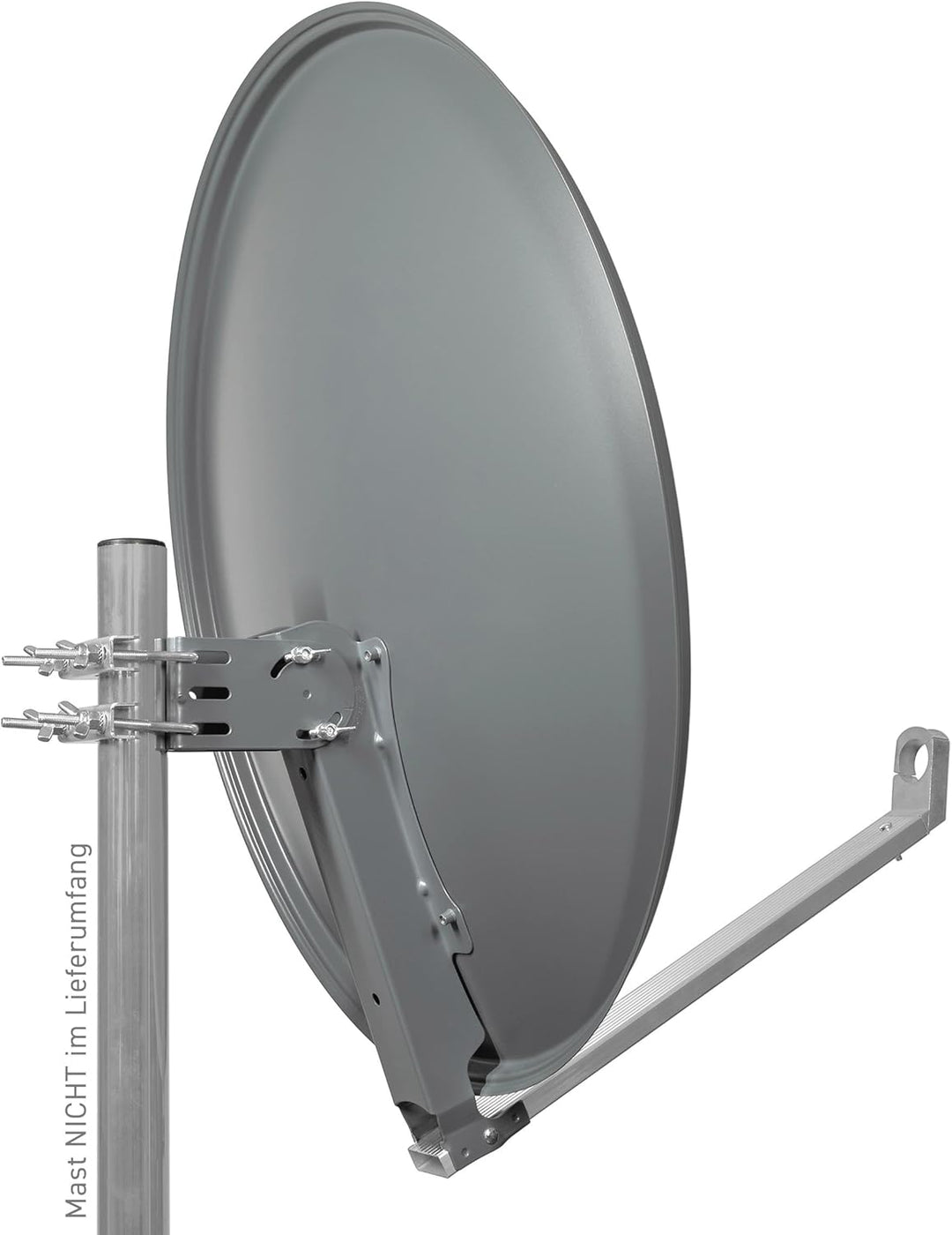 GALLUN 80cm De-Luxe ALU Parabolantenne anthrazit Alu Deluxe anthrazit, Alu Deluxe anthrazit