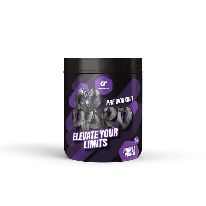 Go Fitness GO HARD Booster (20 serv) Purple Punch