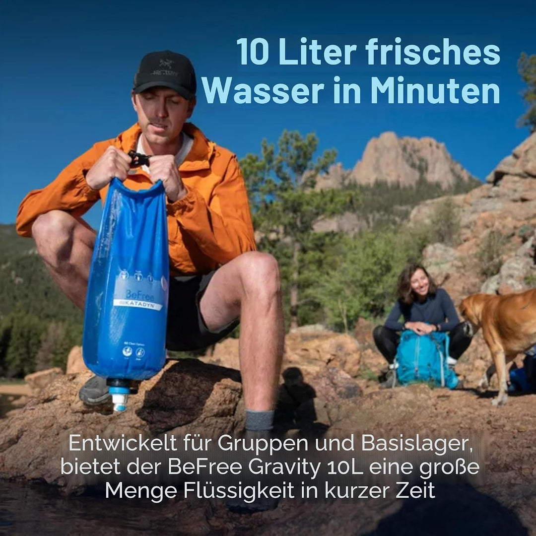 Katadyn BeFree Gravity Wasserfilter 10.0 Liter, 10.0 Liter