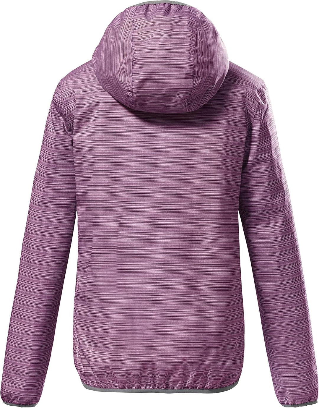 Killtec Damen Kos 3 Wmn Jckt Funktionsjacke/Outdoorjacke mit Kapuze, packbar 34 dunkelrose, 34 dunke