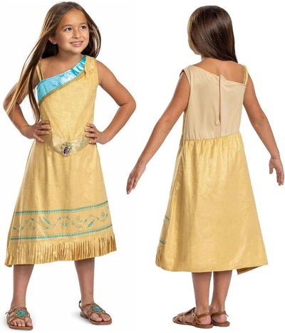 Disguise Disney Offizielles Pocahontas Kostüm Kinder, Indianerin Kostüm Für Mädchen, Erhältlich in S