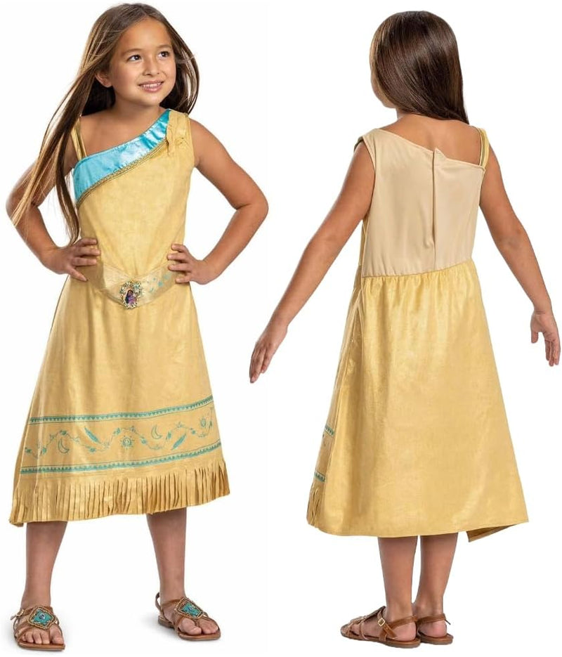 Disguise Disney Offizielles Pocahontas Kostüm Kinder, Indianerin Kostüm Für Mädchen, Erhältlich in S