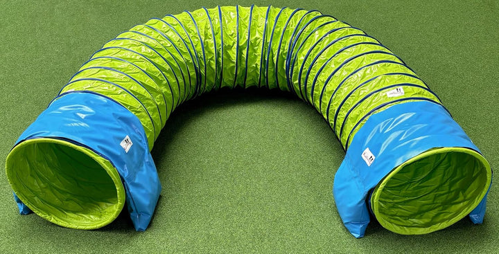 Callieway® Dog Agility Tunnel Profi Hunde Tunnel Agility Gerät (Stützsandsäcke bereits inklusive) (5