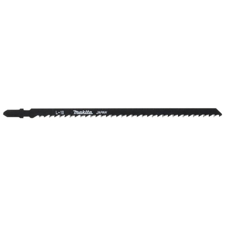 Makita A-86315 Stichsägeblatt L-10 HCS 5 Stück, extra langes Universalblatt für schnelle Schnitte in