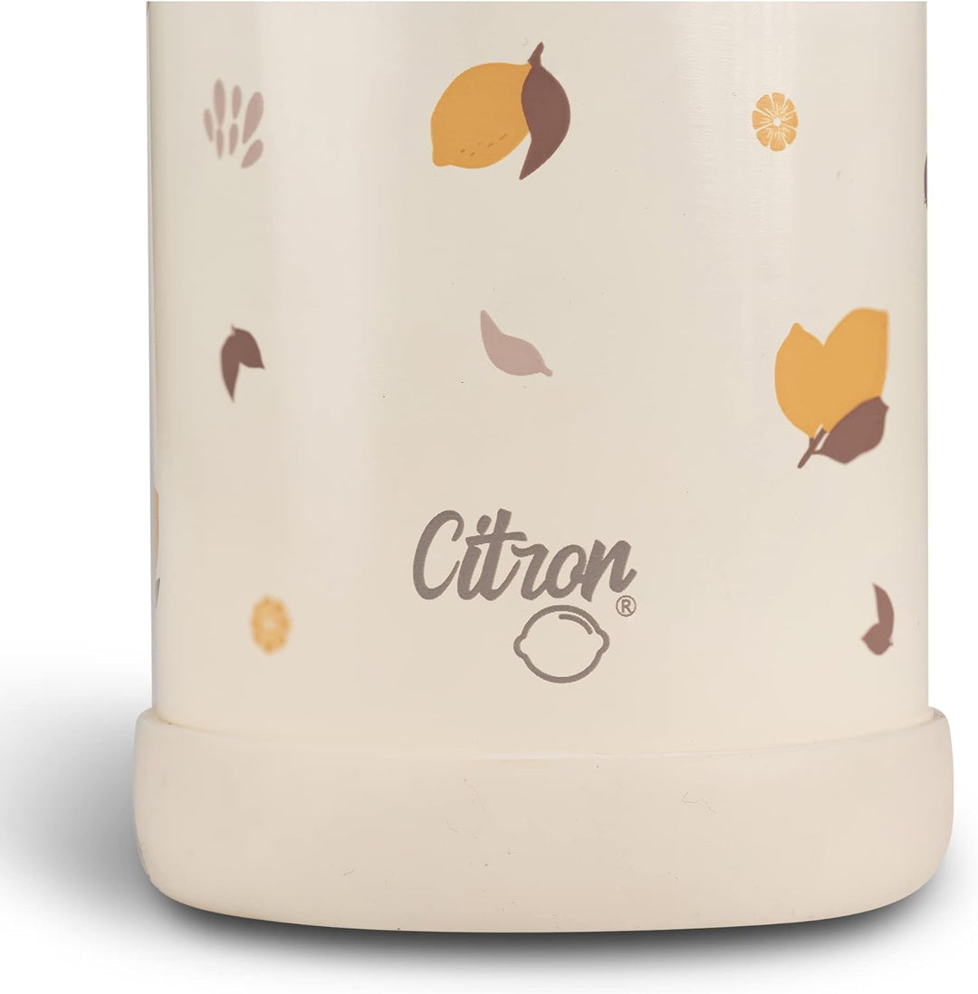 Citron - Vakuumisolierte Edelstahl-Wasserflasche für Kinder – 350 ml Zitrone Zitrone 350ml, Zitrone