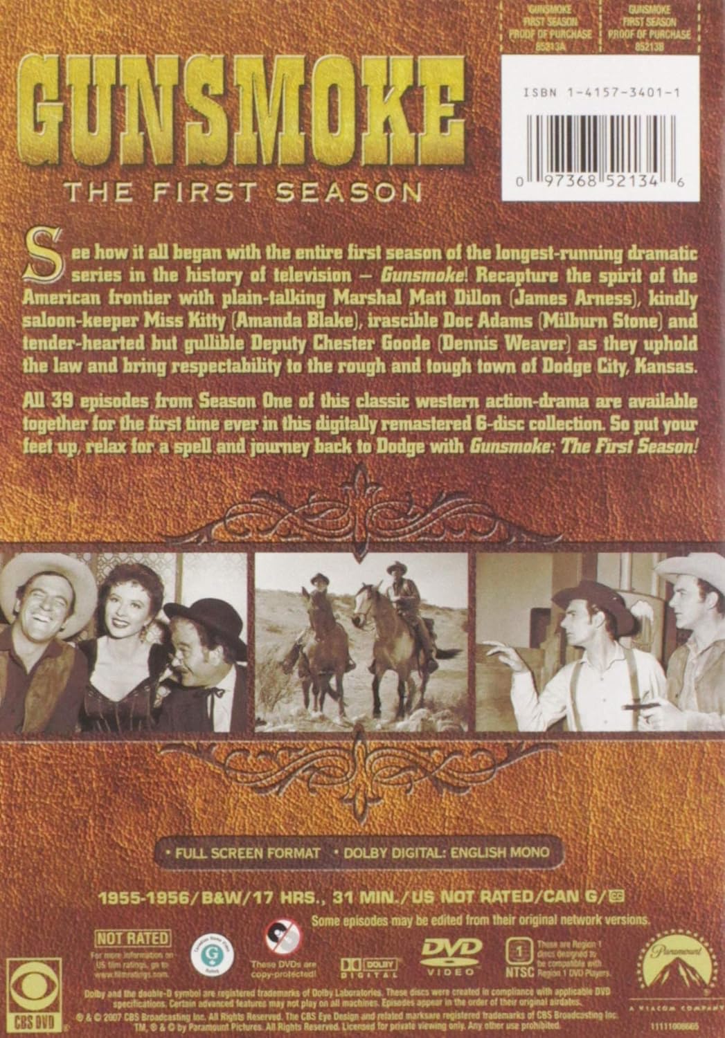 Gunsmoke, DVD