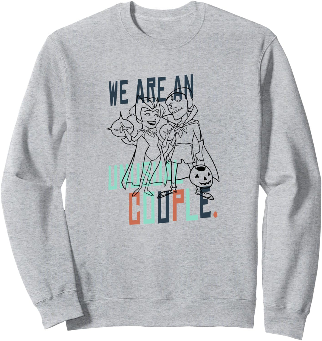 Marvel WandaVision Halloween We Are An Unusual Couple Sweatshirt