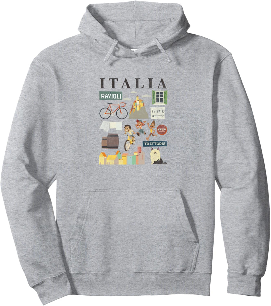 Disney Pixar Luca Italia Icons Pullover Hoodie