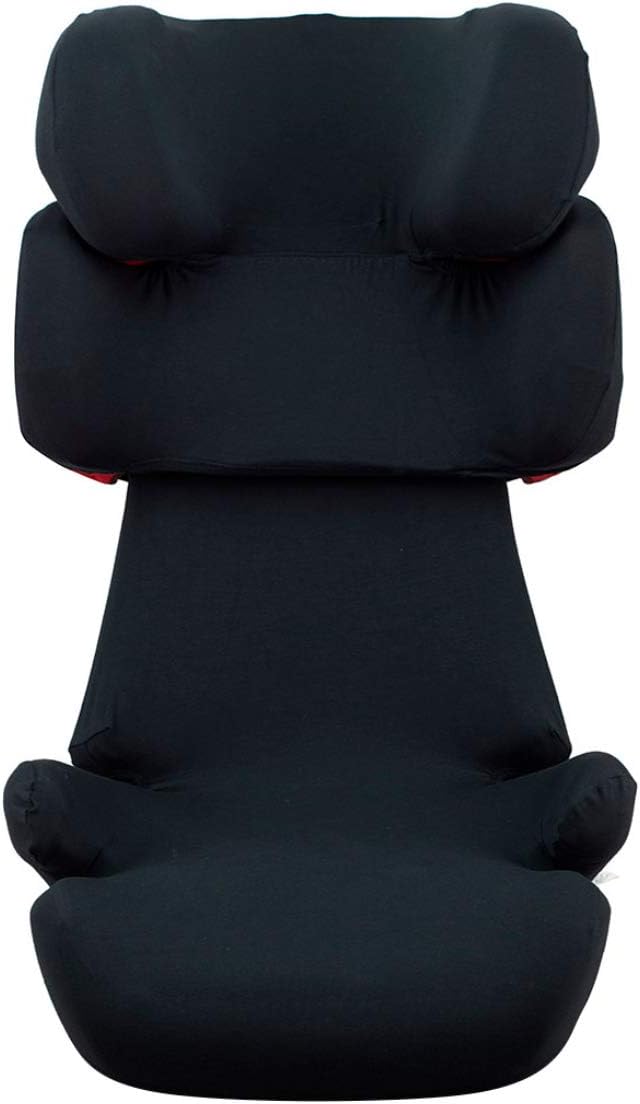 JYOKO KIDS Bezug für Autositz Kompatibel mit Cybex Solution Fix (Black Series), Black Series
