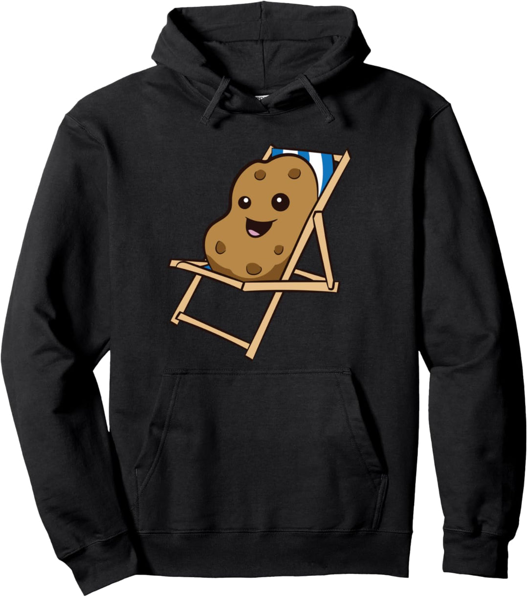 Kartoffel Relaxing Funny Potato Pullover Hoodie