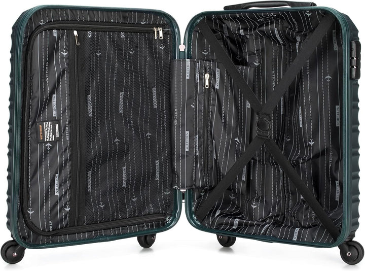 WITTCHEN Reisekoffer Handgepäck Kabinengepäck Rollkoffer Kabinenkoffer Kleiner Koffer Trolley Hartsc