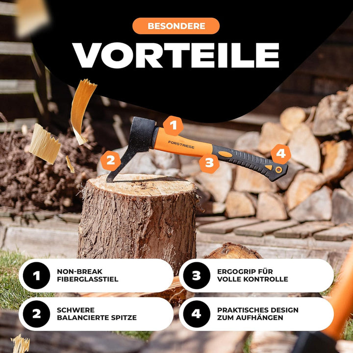 Sappie 70cm Forstwerkzeug | Sapie TX70 | Handsappie aus hochwertigem Non-Break Fiberglas-Kunststoff