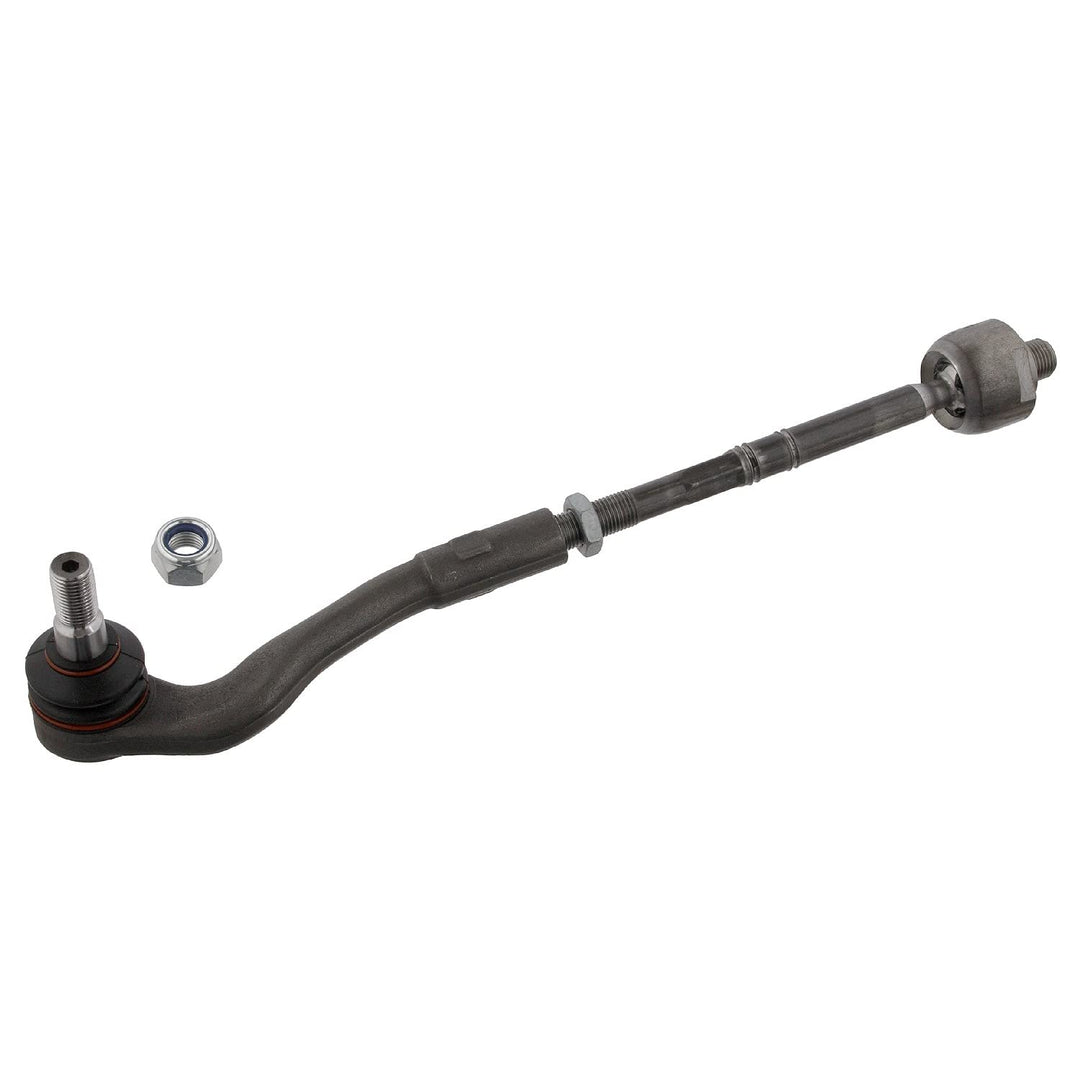 febi bilstein 30066 Spurstange mit Endstück und Sicherungsmutter , 1 Stück Vorderachse links, Vorder