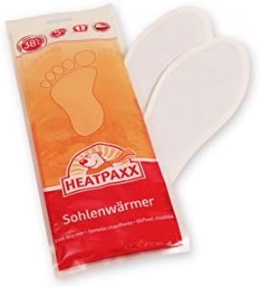 HeatPaxx Sohlenwärmer - 5 oder 30 Paar extra warme Wärmesohlen/Fusswärmer für daheim & unterwegs. Re