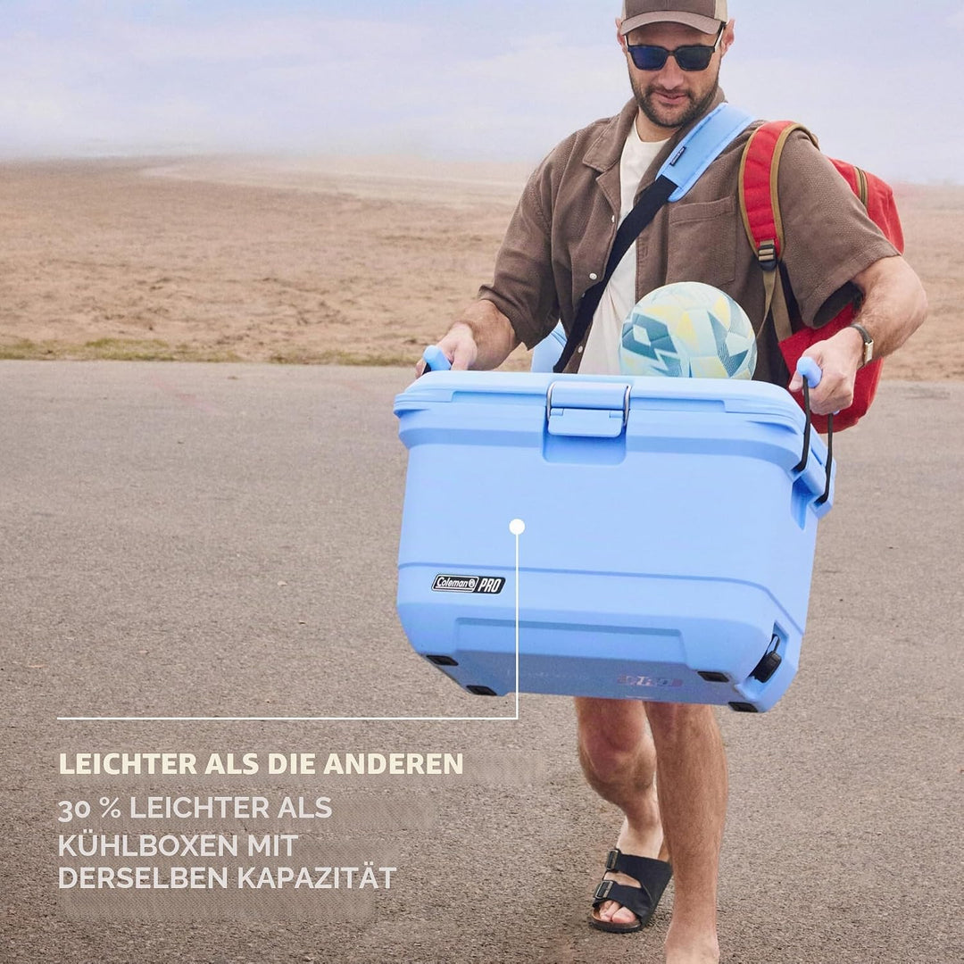 Coleman PRO Hochleistungs-Kühlbox | 24L - 52L Fassungsvermögen | Hält EIS bis zu 5 Tage lang | Volls
