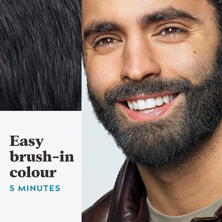 Just for Men JUST FOR MEN Color Gel Moustache & Beard M-55 Real Black 1 Stück (4 Stück)