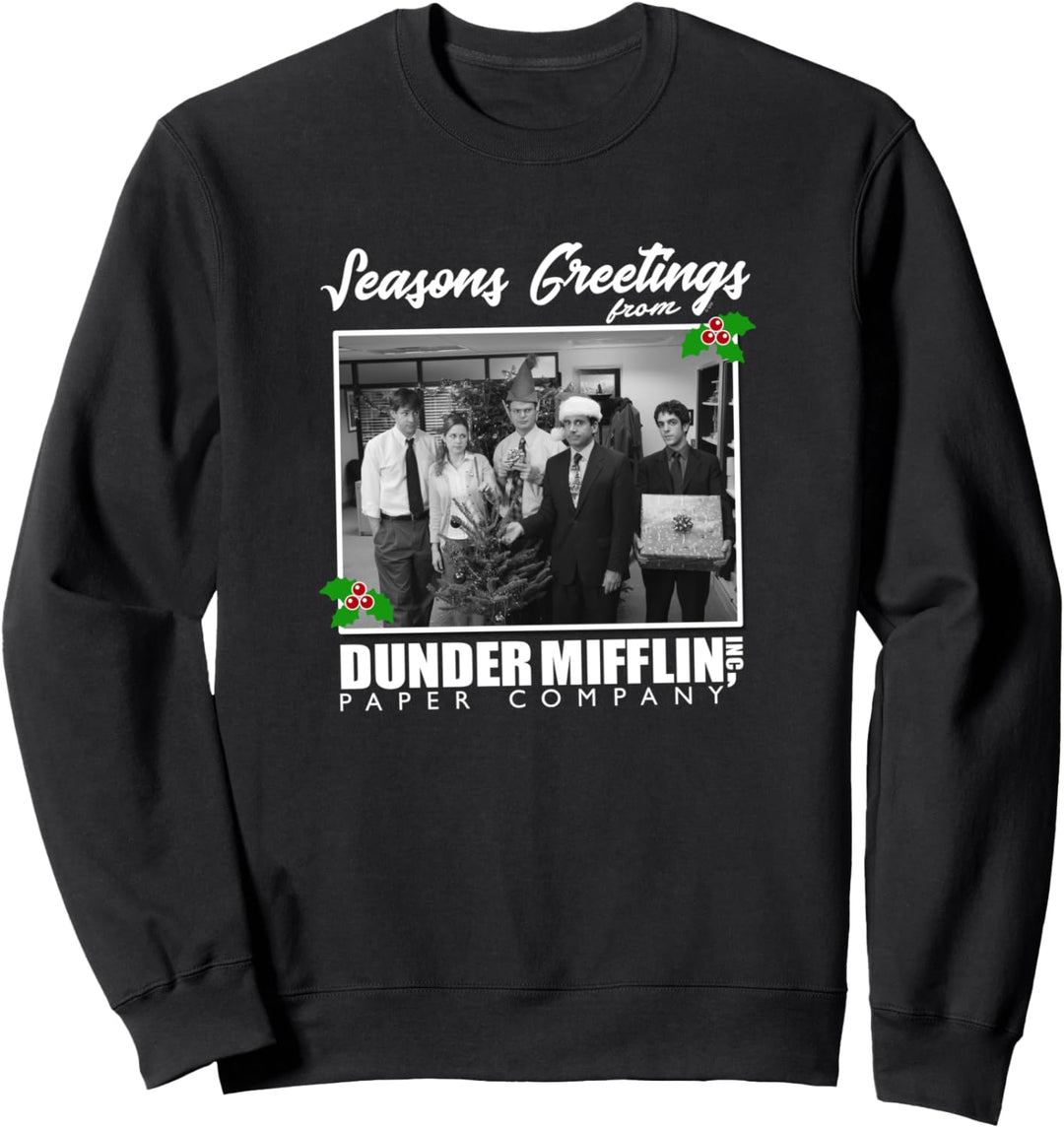The Office Jahreszeiten-Gruss-Gruppen-Foto Sweatshirt