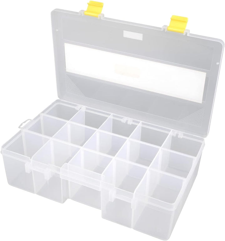 Spro Tackle Box 35,5x23x10cm - Tacklebox für Wobbler & Gummiköder, Köderbox für Swimbaits & Gummifis